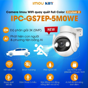 Camera Wifi quay quét Full Color 5MP iMOU IPC-GS7EP-5M0WE