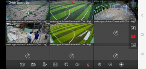 Lắp trọn bộ camera cho sân cỏ nhân tạo, sân bóng nhân tạo